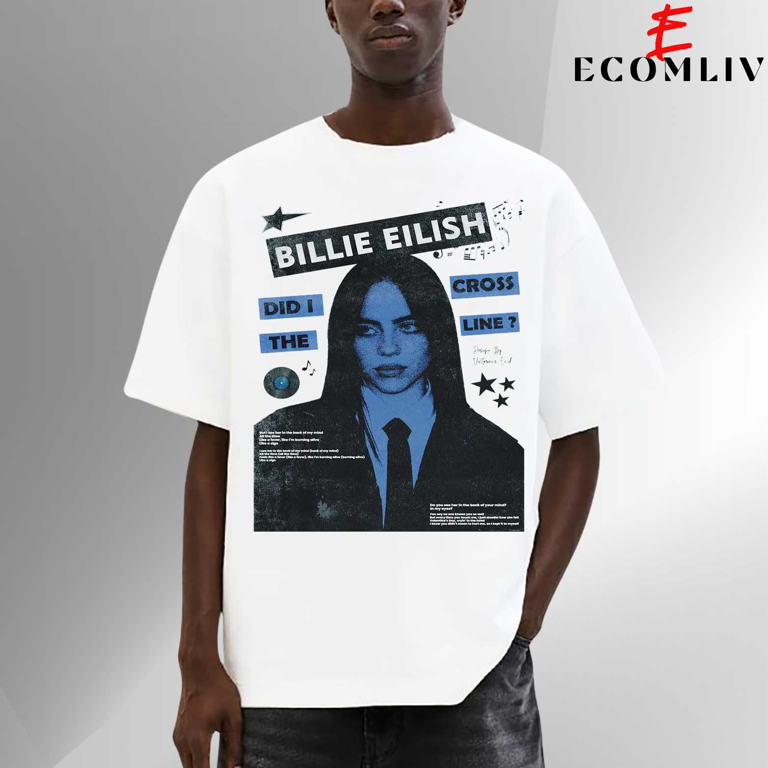 Billie Eilish Wildflower T-Shirt, Unisex Graphic Tee